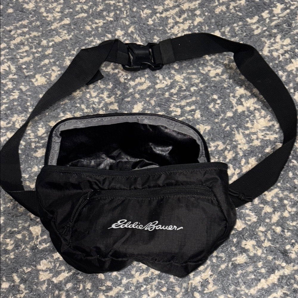 Eddie Bauer Black Fanny pack